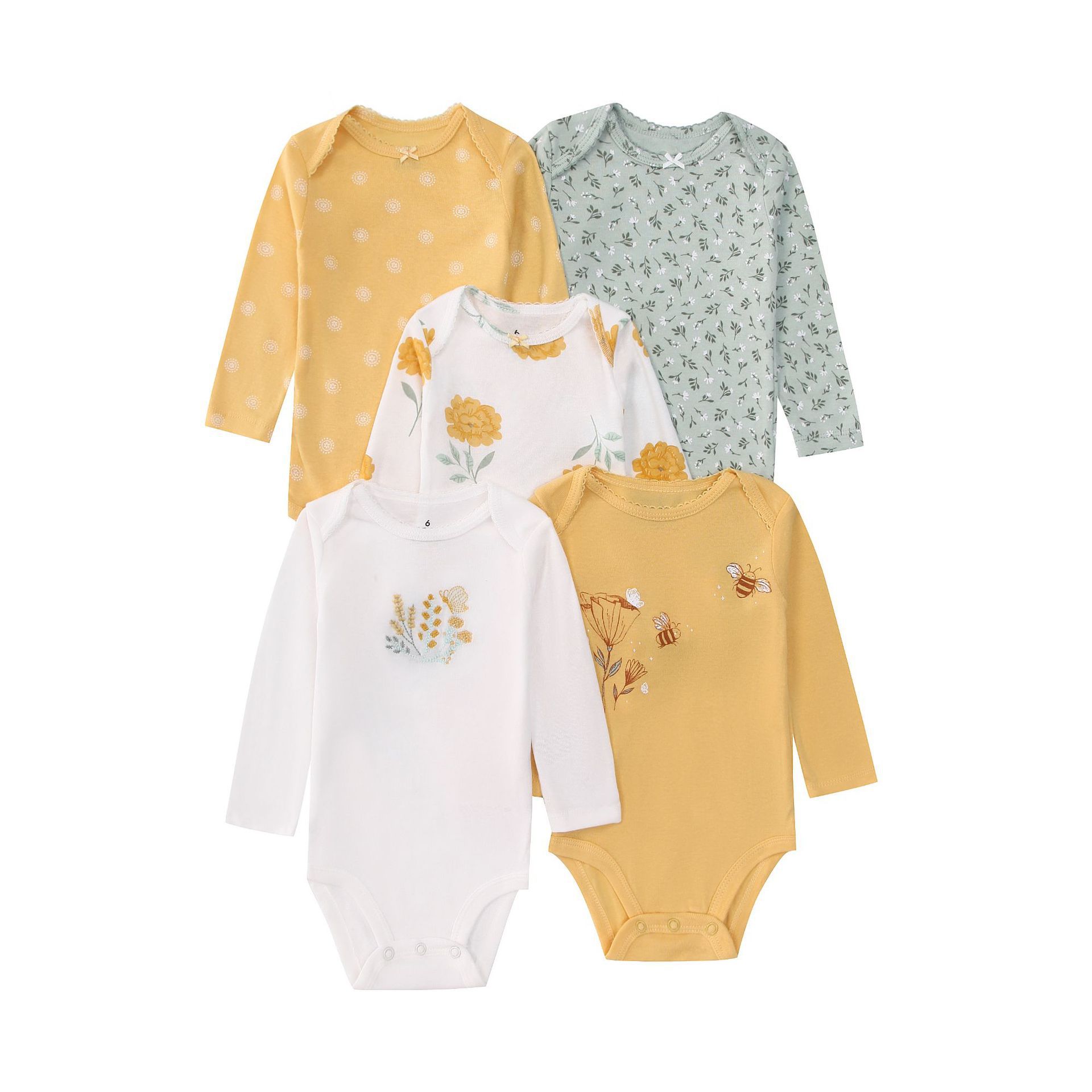 5PCS pasgeboren baby bodysuits - Baby Products Essential recensie en prijs