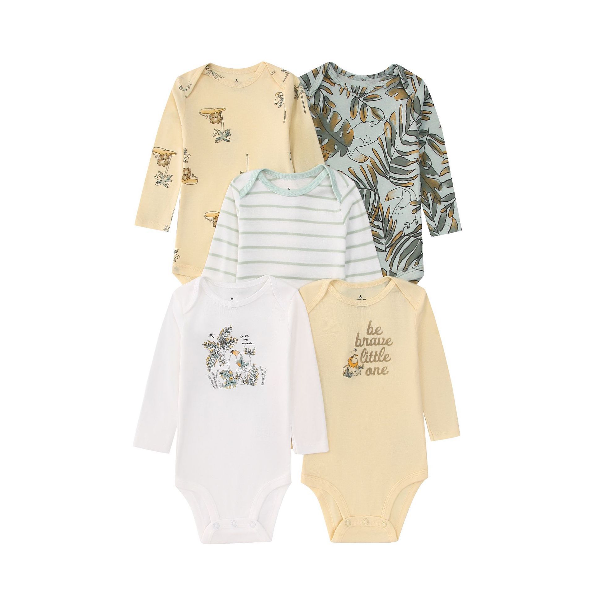 5PCS pasgeboren baby bodysuits - Baby Products Essential recensie en prijs